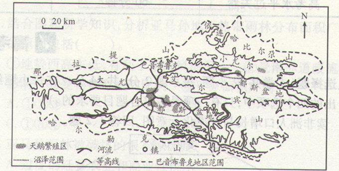 高考地理《濕地的開發(fā)與保護》復(fù)習(xí)題圖片